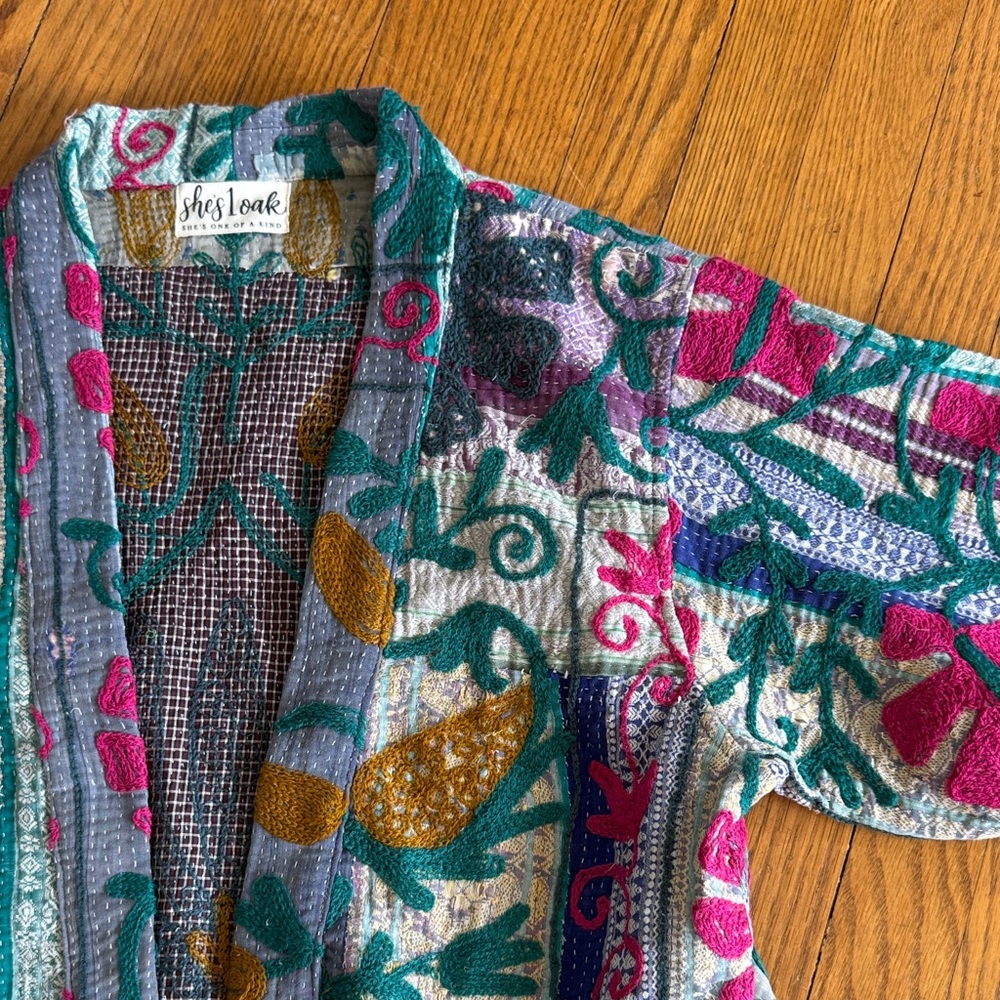 Kantha Suzani Jacket, new